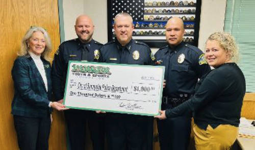 A grant for Sports Equipment Helps Sunnyside Police Support Sports & Community Safety! Photo