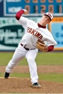 Jake Fife, Selah High School graduate of 2009. Jake pitched and played infield. He continued his baseball career at Central Washington University.